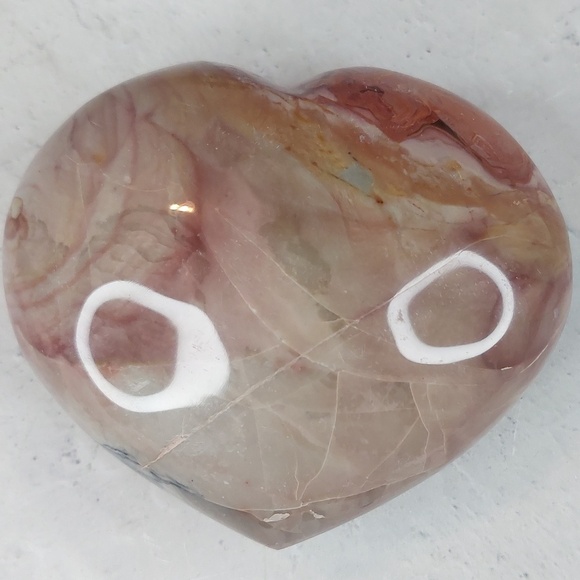 Polychrome Jasper Heart | Vitality • Stability • Grounded Joy - Picture 1 of 5